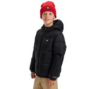 Piumino con cappuccio Nero 8 anni - 126 cm Tinta unita