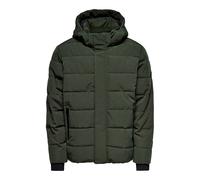 Piumino con cappuccio Only & Sons Cayson Vert M