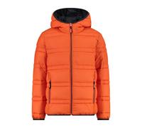 CMP Giacca Da Bambino Con Cappuccio Fisso Unisex - Bambini e ragazzi, Arancio, 128