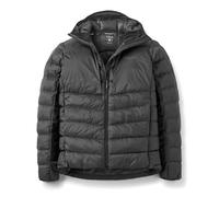 Piumino con cappuccio Rab Cirrus Ultra Nero L