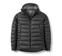 Giacca con cappuccio rab electron pro nera da uomo