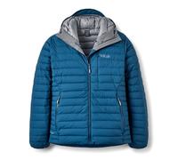 Giacca Rab Microlight Windstopper Hoody (Tempest Blue) Uomo LRG