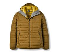 Piumino con cappuccio Rab Microlight Windstopper Doré M