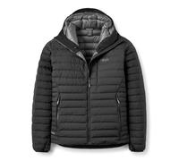 Rab - Piumino antivento in piuma - Microlight Windstopper Hoody Black per Uomo in Pelle - Taglia M - Nero