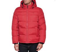 Piumino con cappuccio Tommy Hilfiger da uomo, rosso, taglia M