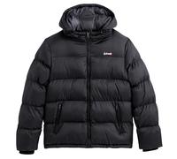 Schott NYC IDAHO2, Piumino con Cappuccio con Cerniera Unisex - Adulto, Nero, XXL
