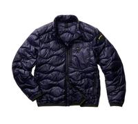 PIUMINO CON TASCHINO AD ONDE DANIEL Blauer Blu