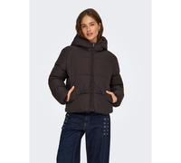 ONLY Onljuta Life Short Puffer OTW - Pantaloncini da donna, Torta al cioccolato, M