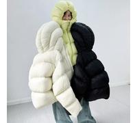 Piumino Corto Imbottito Caldo Con Cappuccio Morbido Volume Invernale CF59113