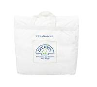 Piumino d’Oca DAUNEX Trentino Matrimoniale 100% Piuma D'Oca Naturale Caldo e Soffice Piumone Invernale Imbottitura 360 gr/mq Misura 250x200 cm Made in Italy Mod. CORVARA WARM