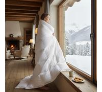 Piumino d’Oca Matrimoniale MAXI Warm - Daunex St. Moritz 100% Piuma Siberian