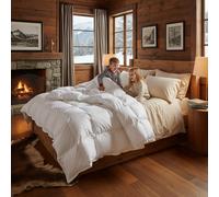 Piumino d’Oca Matrimoniale Warm - Daunex St. Moritz 100% Piuma Siberiana