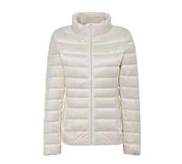 Piumino Da Donna 100 Grammi Antivento Leggero Trapuntato Piumini Senza Cappuccio Caldo Invernali Ripiegabile Giubbotto Elegante Casual Comodo Giacca Mezza Stagione Taglie Forti Cappotto Manica Lunga