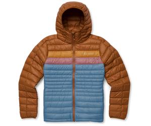 Piumino da donna Cotopaxi W'S Fuego Down Hooded Jacket Taglia: S / Colore: marrone/blu