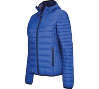 Piumino da donna Kariban Légère Capuche Bleu S