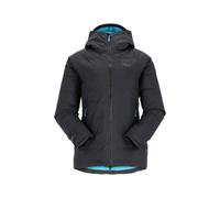 Piumino da donna Rab Valiance (nero/acquamarina) S (10 UK)