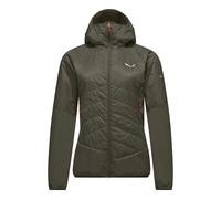 Salewa Ortles Hyb Twr W - giacca ibrida - donna I46 D40 Green/Red woman Durastretch,Dwr,Pfc-Free,Bluesign,Salewa Committed,Tirolwool