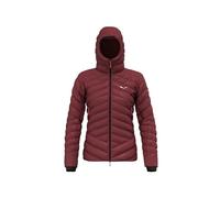 Salewa Ortles Med 3 Rds Dwn w - giacca piumino - donna I42 D36 Dark Red/Black woman Tirolwool,Salewa Committed,Pfc-Free,Piuma,Bluesign,Rds,Dwr