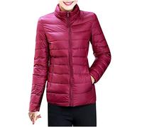Piumino da Donna Senza Cappuccio Leggeri Antivento Cappotto 100 Grammi Imbottiti Slim Piumini Trapuntino Invernale Antivento Caldo Giacca Donna Mezza Stagione Ultraleggero Giacconi Taglie Forti