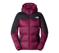 Piumino da donna The North Face Diablo Down con cappuccio marrone castagno XS