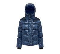 Colmar - Giacca da sci in piuma naturale e impermeabile - Ladies Down Jacket Ski Puffy Midnight in Pelle - Taglia 36 FR - Blu