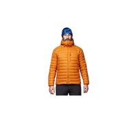 Piumino da uomo mountain equipment earthrise con cappuccio arancione