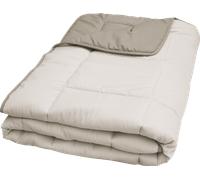Piumino da viaggio walra / piumino per tutte le stagioni in poliestere beige 140x200 cm