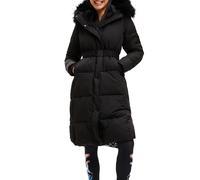 Piumino DESIGUAL 22WWEWAE Donna giubbotto giaccone imbottito lungo nero