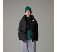The North Face - Parka caldo con cappuccio - Teen North Down Fleece Lined Short Parka TNF Black in Poliestere Riciclato - Taglia L - Nero