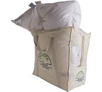 Piumino D'Oca DAUNEX - 100% Puro Piumino Bianco Originale Vergine D'Oca Ungherese - Misura Singolo 155X200 - Punti di Calore 4 Invernale Art.SESTRIERE Warm Invernale