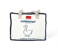 Piumino d'oca per lettino neonato certificato, Gabel, 90% piumino bianco, caldo e morbido, 80x120 cm