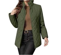 Piumino Donna 100 Grammi Piumino Lungo con Cappuccio Ripiegabile Piumini Leggeri Donna Giacca Imbottita Trapuntata Puffer Giubbotto Piumini Imbottito Giubbino Cappotto Sottogiacca Leggero Quilted