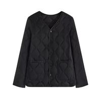 Piumino Donna 100 Grammi Ripiegabile Antivento Trapuntato Piumini Senza Cappuccio Caldo Invernali Imbottito Giubbotto Taglie Forti Casual Manica Lunga Giacca Elegante Cerniera Cappotto Comodo