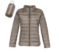 Piumino Donna Invernale 100 Grammi Ripiegabile Mezza Stagione Trapuntato Giubbotto Imbottito Antivento Taglie Forti Curvy Giacca Invernale Elegante Piumino Caldo Leggero Giubbotto