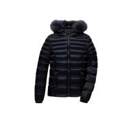 Piumino Donna RefrigiWear Mead Fur Jacket Cappuccio RA0035 F03700 Blu