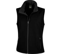 Piumino donna senza maniche Result Softshell Noir S