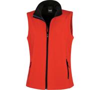 Piumino donna senza maniche Result Softshell Rouge XS