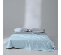 Piumino Estivo, Morbida e Traspirante Trapunta Reversibile in Microfibra- Coperta da Divano Anallergico, per Camera da Letto Copriletto Trapuntato Singolo Matrimoniale letto (latte bianco, 100*150CM)