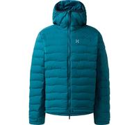 Piumino HAGLOFS Spitz da uomo con cappuccio (Deep Teal) piumino da alpinismo M