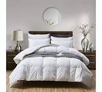 Piumino in piuma d'oca (king), 13,5 tog, piumone di lusso, qualità alberghiera, super morbido, caldo e accogliente, anallergico, struttura trapuntata al computer, autofilettante