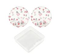 Piumino in silicone per cipria Applicatore per correttore non assorbente | Piumino Contour In Silicone Con Custodia Per Fondotinta Liquido BB Cream Correttore Illuminante Contouring Appassionate D