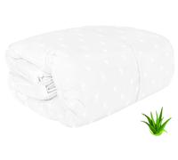 Piumino Interno Invernale Singolo 300gr in Microfibra Aloe Bianco