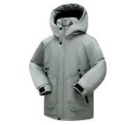 Piumino Invernale Bambine con Cappuccio Giacca Maniche Lunghe Spessa Capispalla Fodera in Sherpa Mode Casual Calda Cappotto Antivento con Tasche Giubbotto Invernale Ragazza per 7-17 Anni