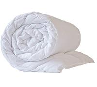 Piumino king-size di qualità degna di un hotel, setoso al tatto, in microfibra, bianco, 4,5 TOG di peso, stessa sensazione della piuma