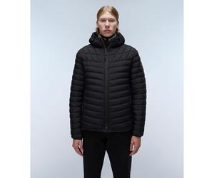 Piumino Lapaz con cappuccio e zip Nero XL Tinta unita