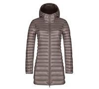 Piumino Leggero Lungo Donna Con Cappuccio Piumini Leggeri Giacca Cappotto Piumino Ultraleggero Giacconi Piuma Invernali Giubbotti Imbottiti Giubbini Trapuntato Invernale Signora Ultralight Cammello M