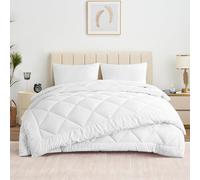Piumino Letto Piazza E Mezza 4 Stagioni 200X200, Set Piumone Estivo 150Gsm 200 X