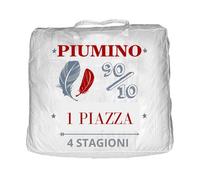 Piumino Letto Piumone 4 STAGIONI piuma D'OCA Matrimoniale Singolo Piazza Mezza
