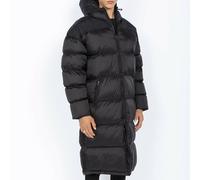 Schott NYC 2190MAX, Piumino con cappuccio extra lungo Unisex - Adulto, Nero/Nero, 3XL