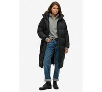 Superdry Longline Ed Jacket Nero M Donna